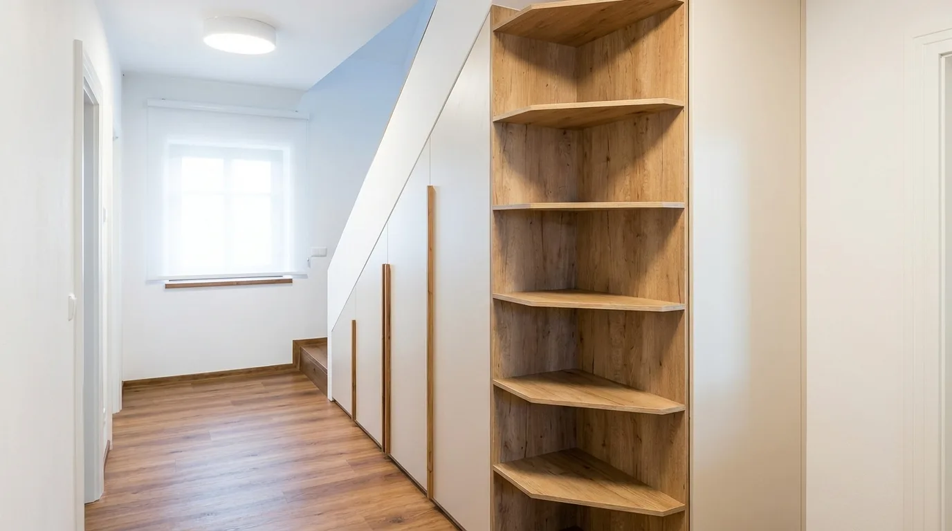 Vestavná skříň na míru – realizace 25 – Martin Kučera truhlář